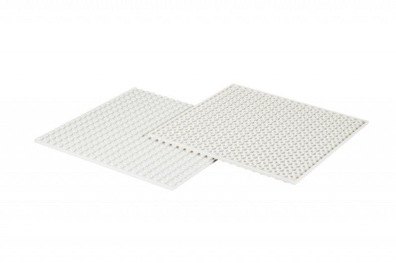 Image of Bauplatte Noppen Reinweiss