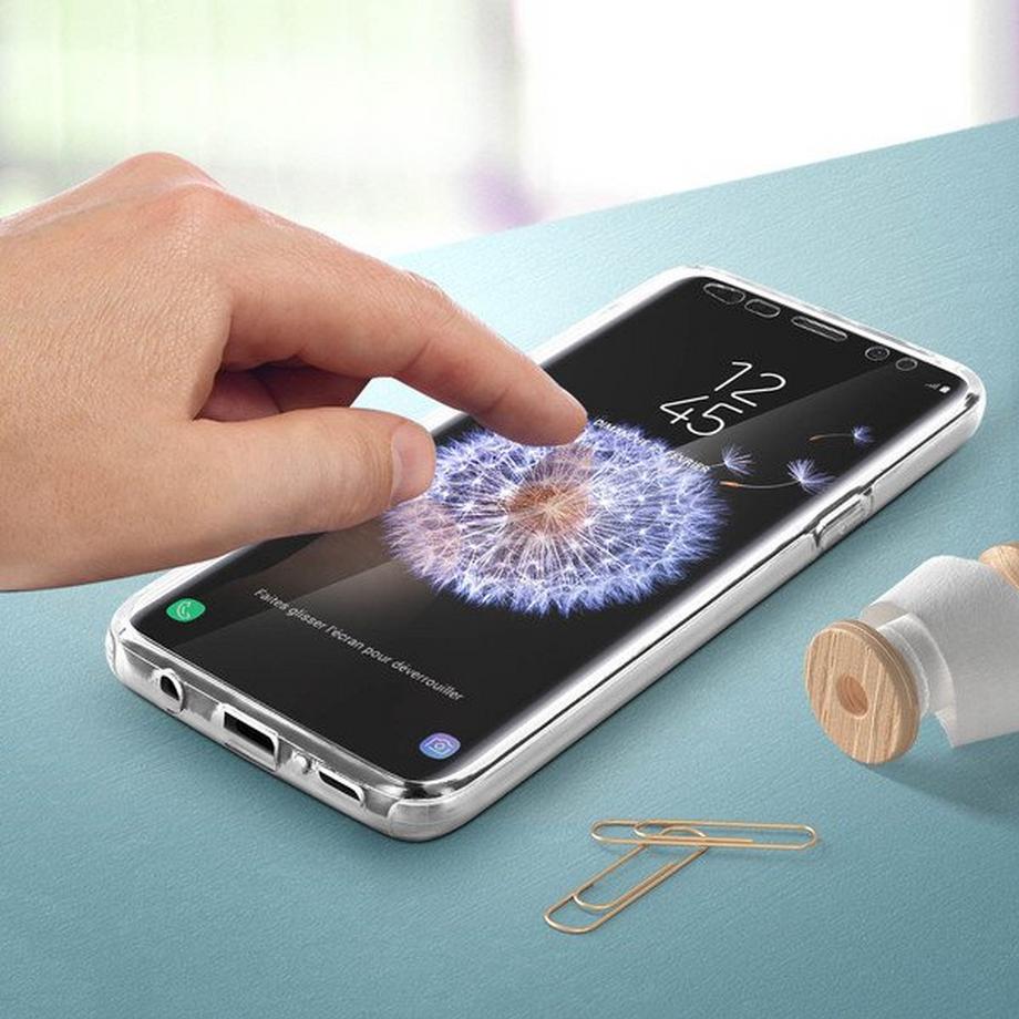 Avizar  Samsung Galaxy S9 Full Cover Transparent 