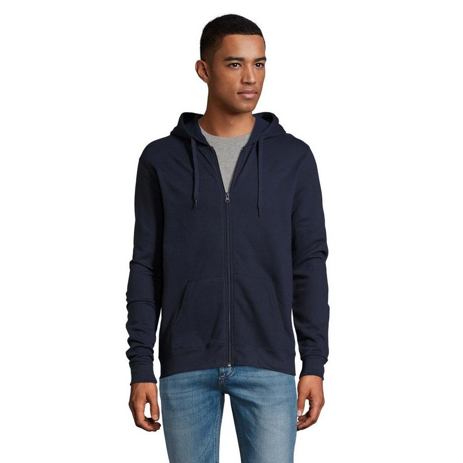 SOLS Stone Felpa con Cappuccio Full Zip  