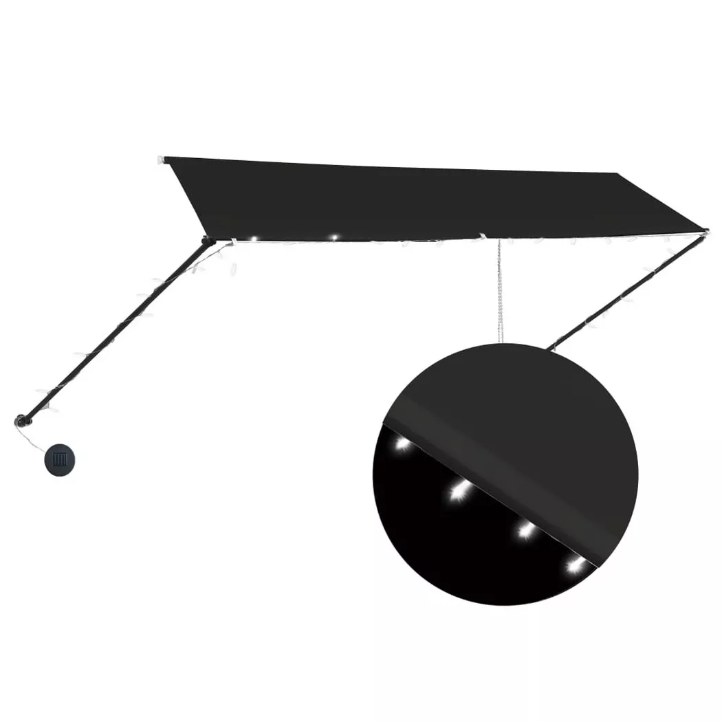 VidaXL - tenda Tessuto, One Size, Grigio