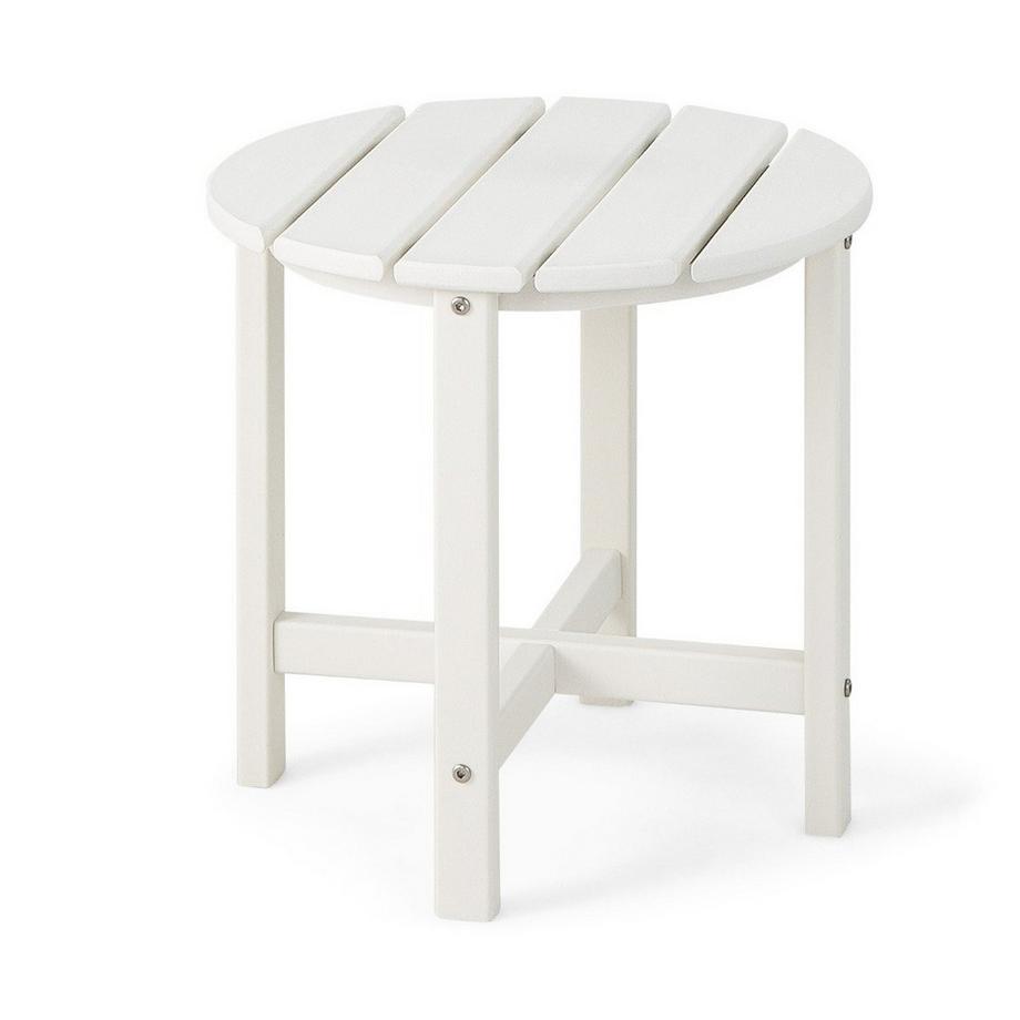 Beistelltisch Kleiner Gartentisch aus UV-beständigem Kunststoff