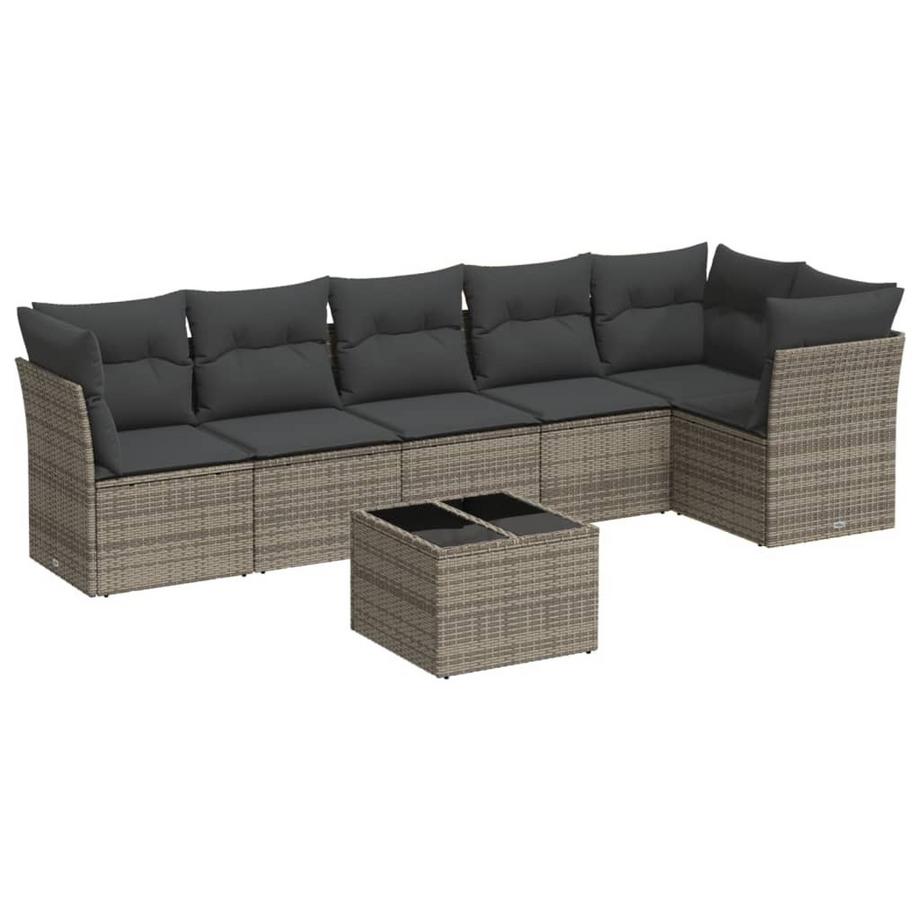 Garten sofagarnitur poly-rattan