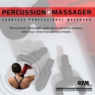 GYMFORM Percussion Massager - Pistola da massaggio  
