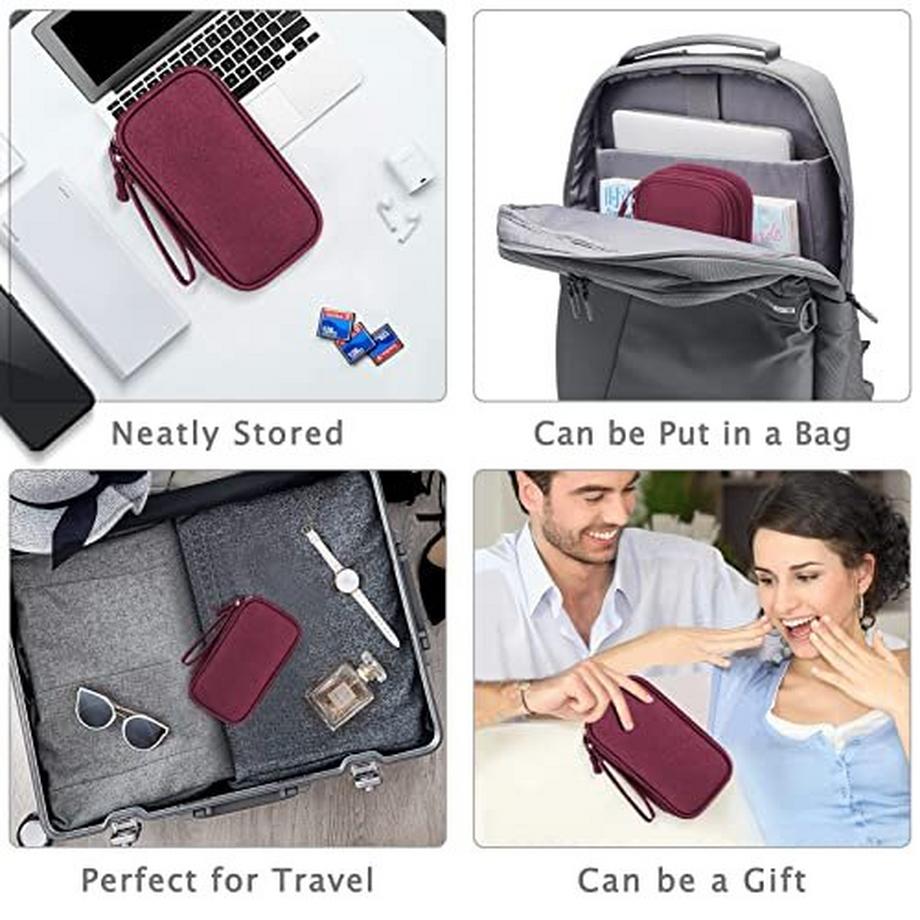 Only-bags.store  Kabeltasche, Elektronik Tasche Organizer, Kabel Organizer Kabeltasche Elektronik Zubehör Organizer Tasche Universal Tasche für Zubehör 