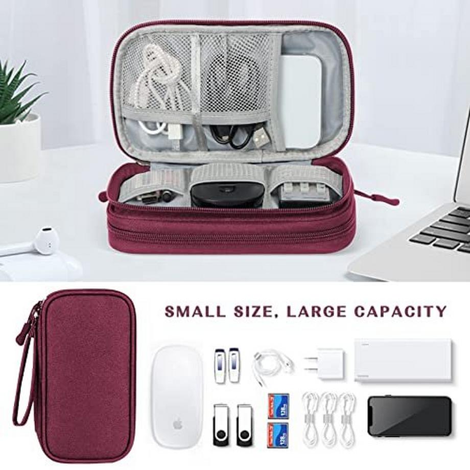 Only-bags.store  Kabeltasche, Elektronik Tasche Organizer, Kabel Organizer Kabeltasche Elektronik Zubehör Organizer Tasche Universal Tasche für Zubehör 