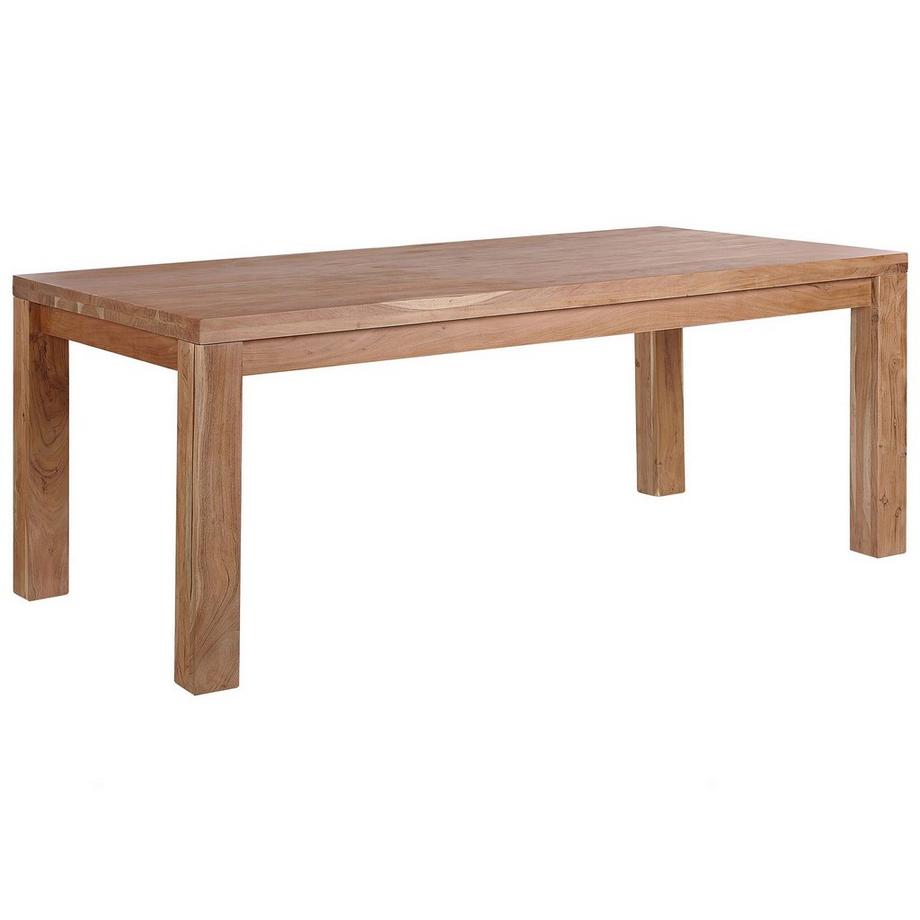 Table à manger 6 places en Acacia Scandinave TESA