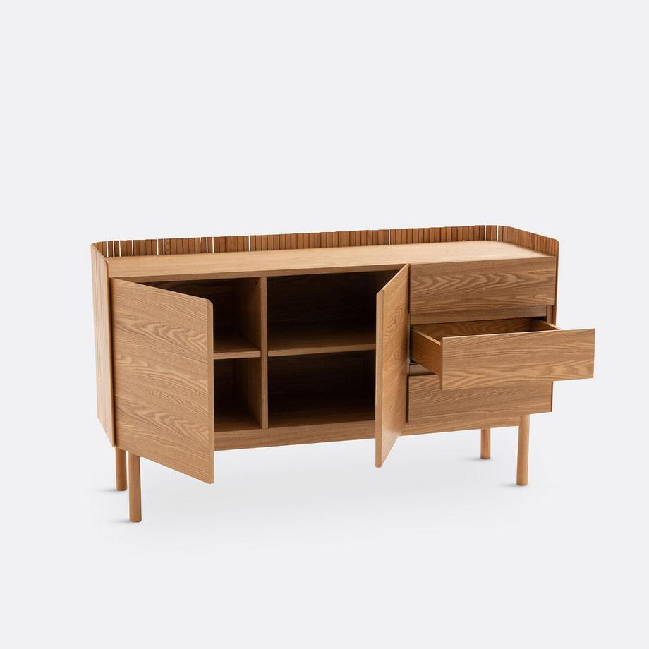 La Redoute Intérieurs Buffet 2 portes 3 tiroirs  