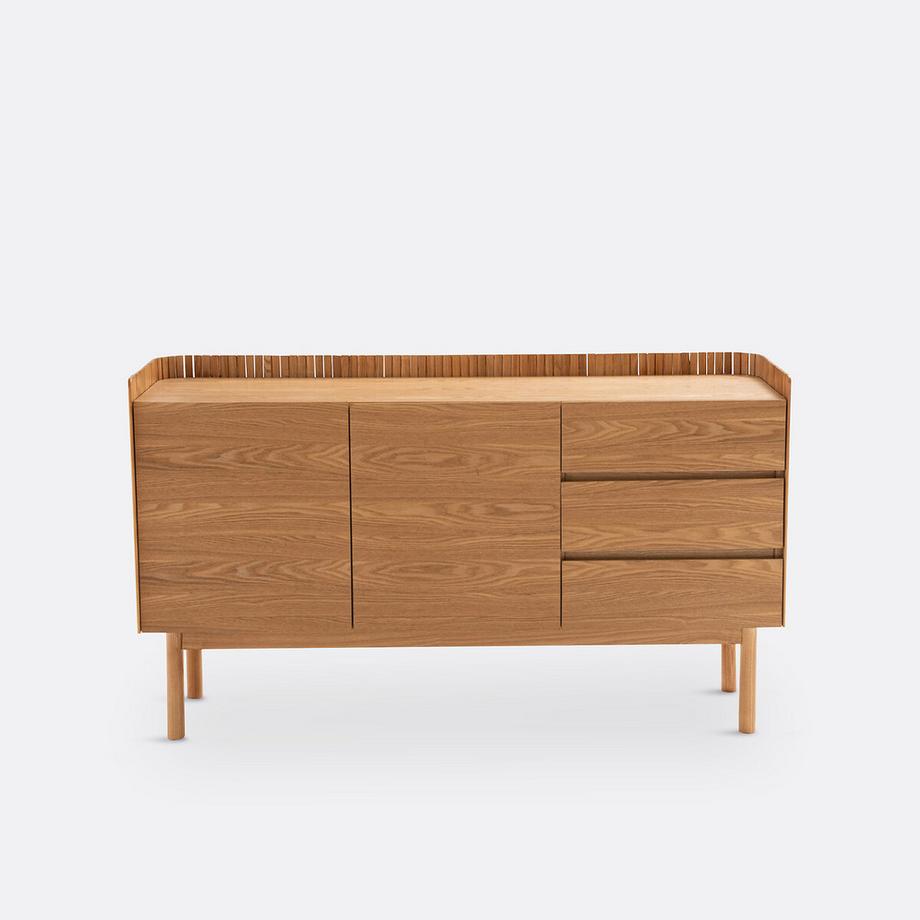 La Redoute Intérieurs Buffet 2 portes 3 tiroirs  