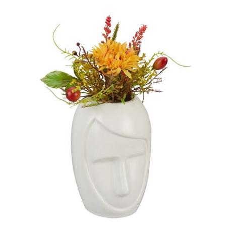 B2X Vase à fleurs en forme de visage  