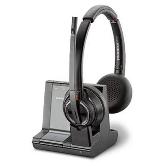 Poly  POLY W8220/A, UC Casque Sans fil Arceau Bureau/Centre d'appels Bluetooth Noir 