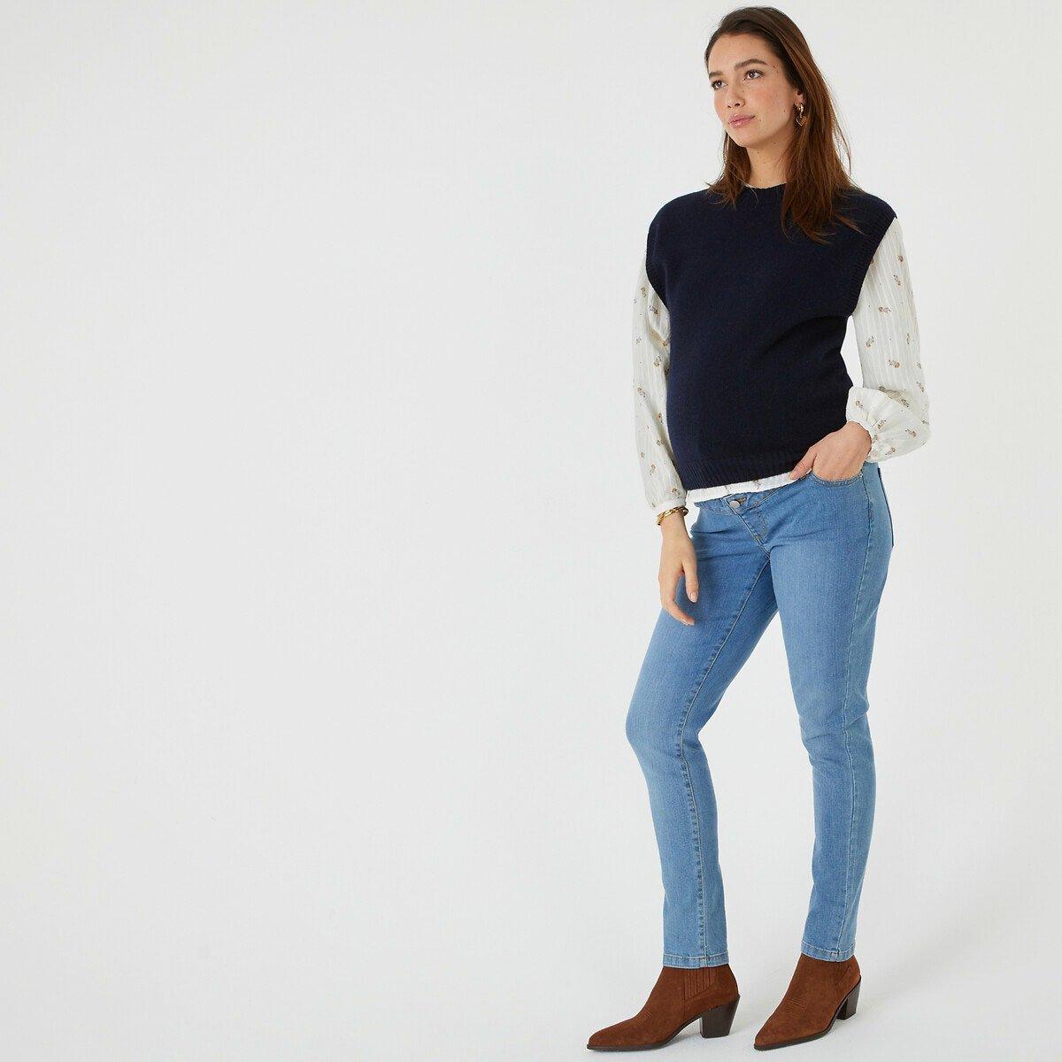 Image of Slim-fit-jeans Für Die Schwangerschaft Damen Blau 42