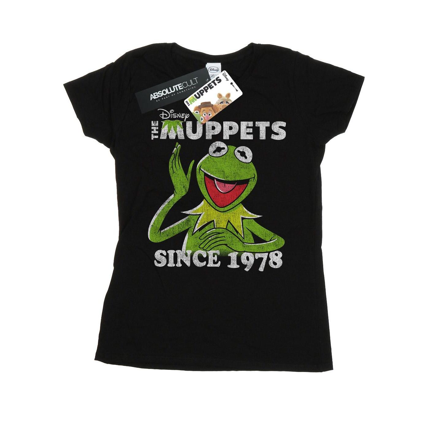 Image of The Muppets Kermit Since 1978 Tshirt Damen Schwarz M