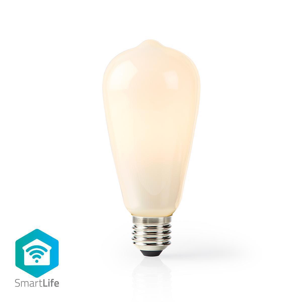 Image of Smartlife Led Vintage Lampa | Wi-fi | E27 | 500 Lm | 5 W | Varm Vit | 2700 K | Glas | Android™ / Ios | St64 | 1 St. Unisex ONE SIZE