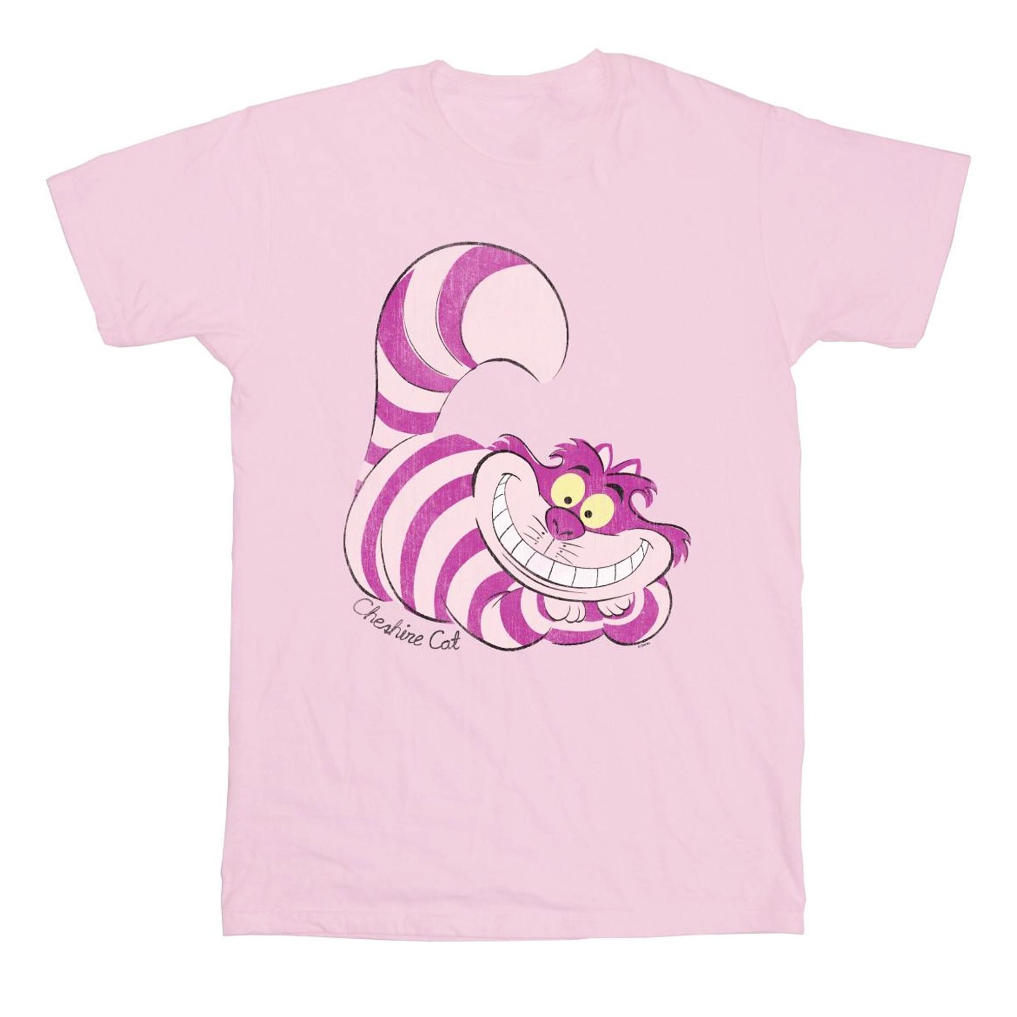 Image of Alice In Wonderland Cheshire Cat Tshirt Jungen Pink 140/146