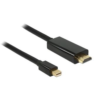 DeLock  DeLOCK 83698 Videokabel-Adapter 1 m Mini DisplayPort HDMI Schwarz 