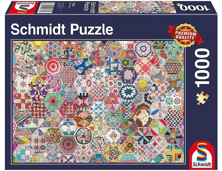 Image of Puzzle Amerikanischer Patchwork Quilt (1000Teile)