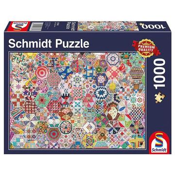 Puzzle Amerikanischer Patchwork Quilt (1000Teile)