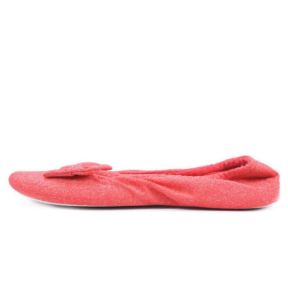 isotoner Ballerines Lurex avec Nœud  