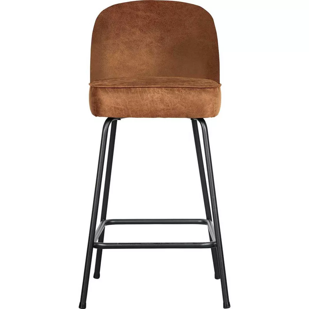 mutoni - Barstuhl Vogue Recycling-Leder cognac 65, One Size