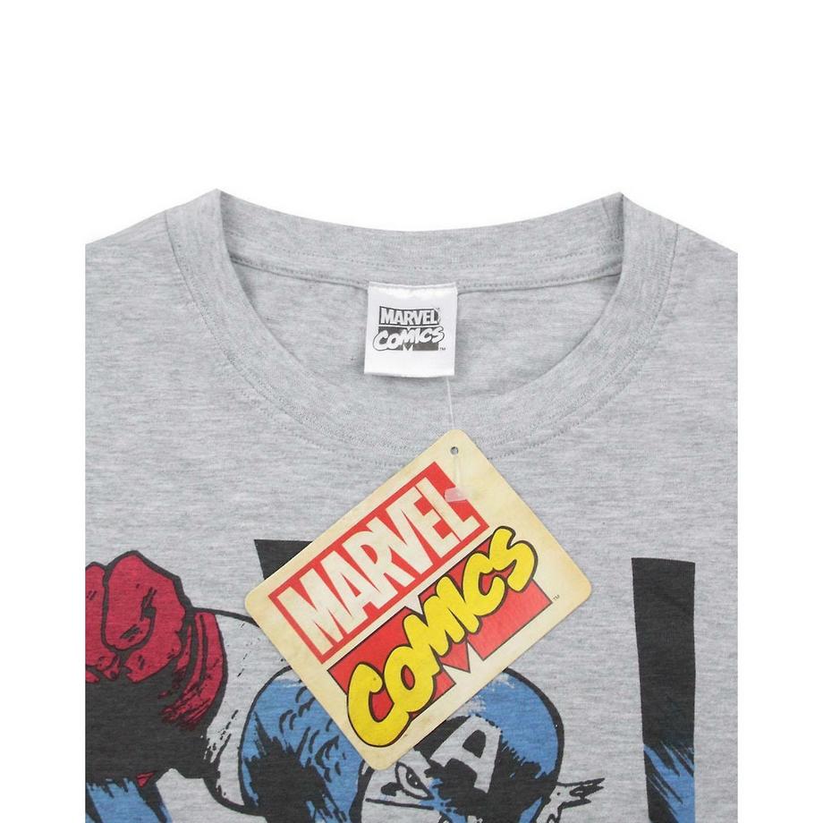 CAPTAIN AMERICA Grafikdruck T-Shirt  