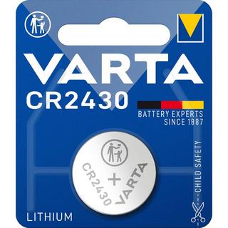 VARTA  Batteria al litio a bottone tipo CR2430, 3 Volt, 300 mAh 