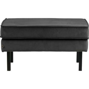 Hocker Rodeo Velvet Anthrazit