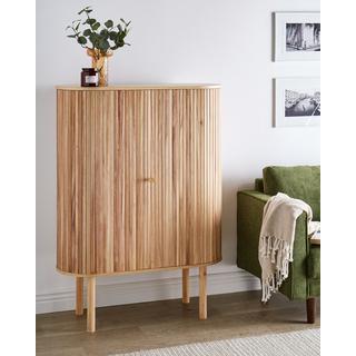 Beliani Sideboard aus Paulownia-Holz Skandinavisch MANARA  