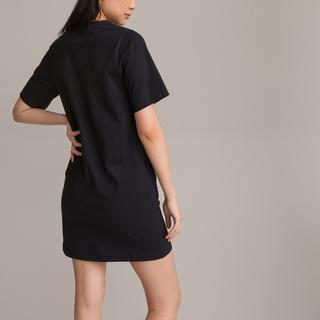 La Redoute Collections  T-Shirt-Kleid mit rundem Ausschnitt 