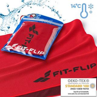 Fit Flip Airflip Towel Serviette rafraîchissante en microfibre  