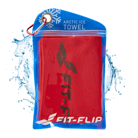 Fit Flip Airflip Towel Serviette rafraîchissante en microfibre  