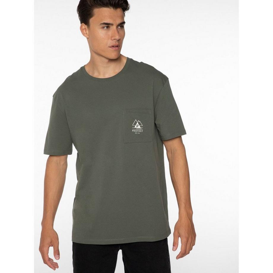 PROTEST Isiah Loose Fit T-Shirt avec Poche Poitrine  