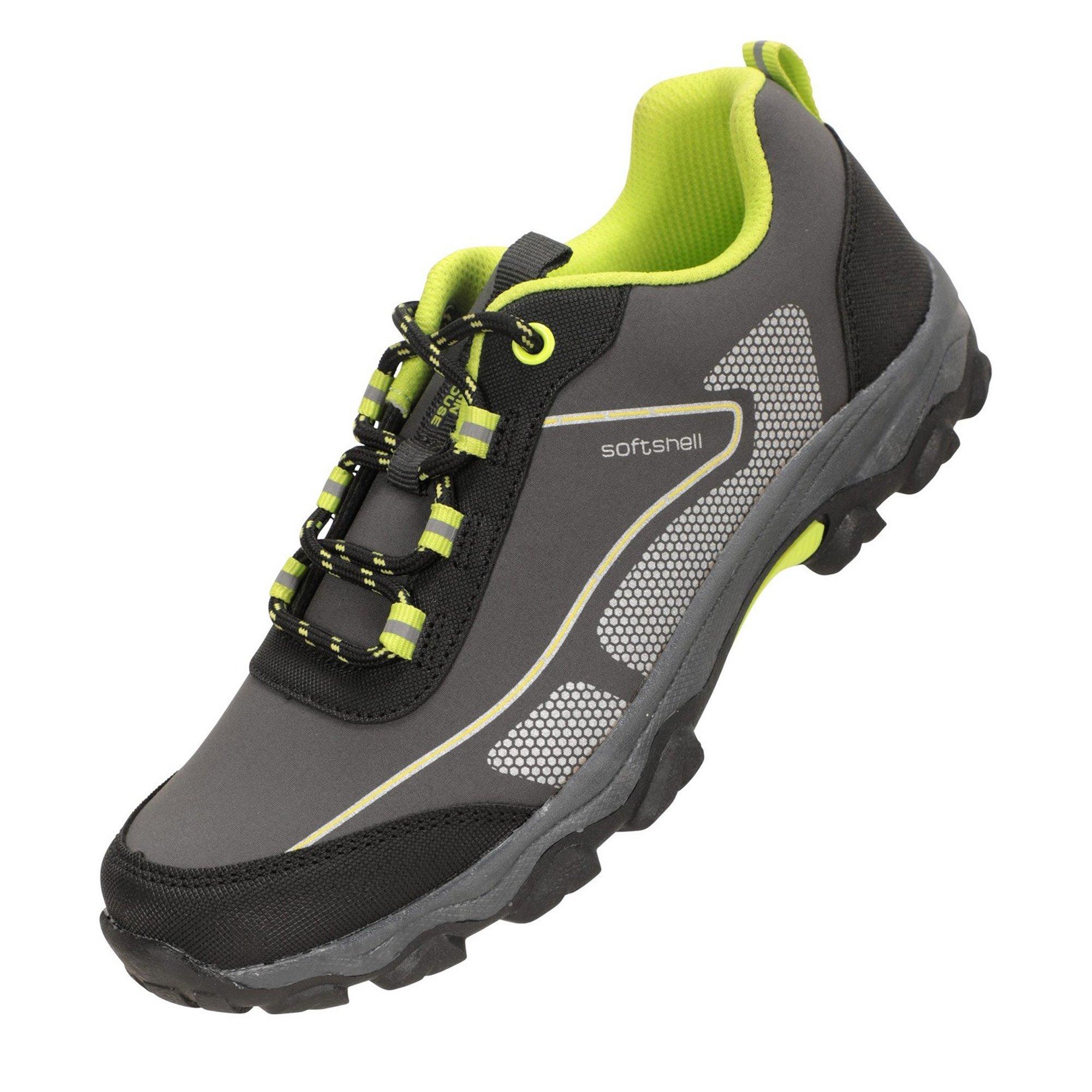 Image of Wanderschuhe, Softshell Unisex Grün 30.5