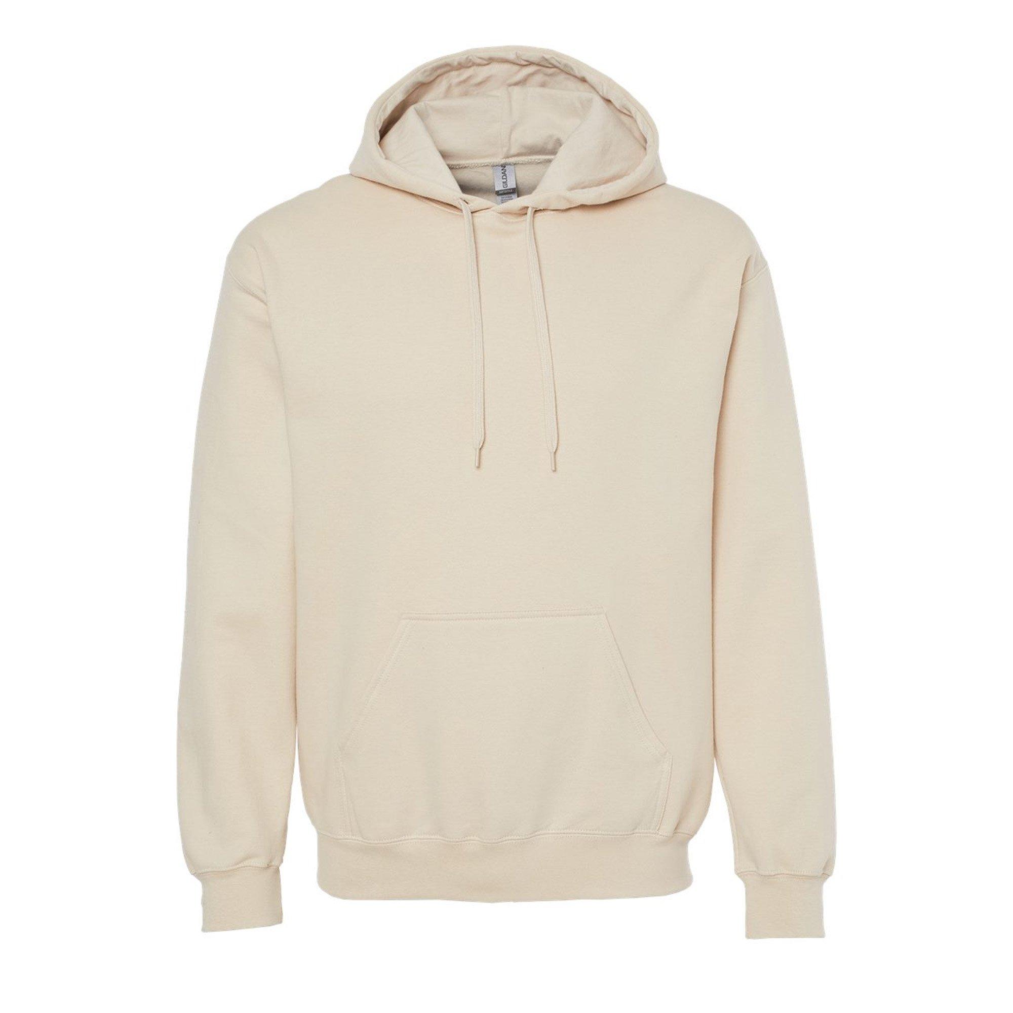 Image of Softstyle Kapuzenpullover Mittelschwer Damen Sand 4XL