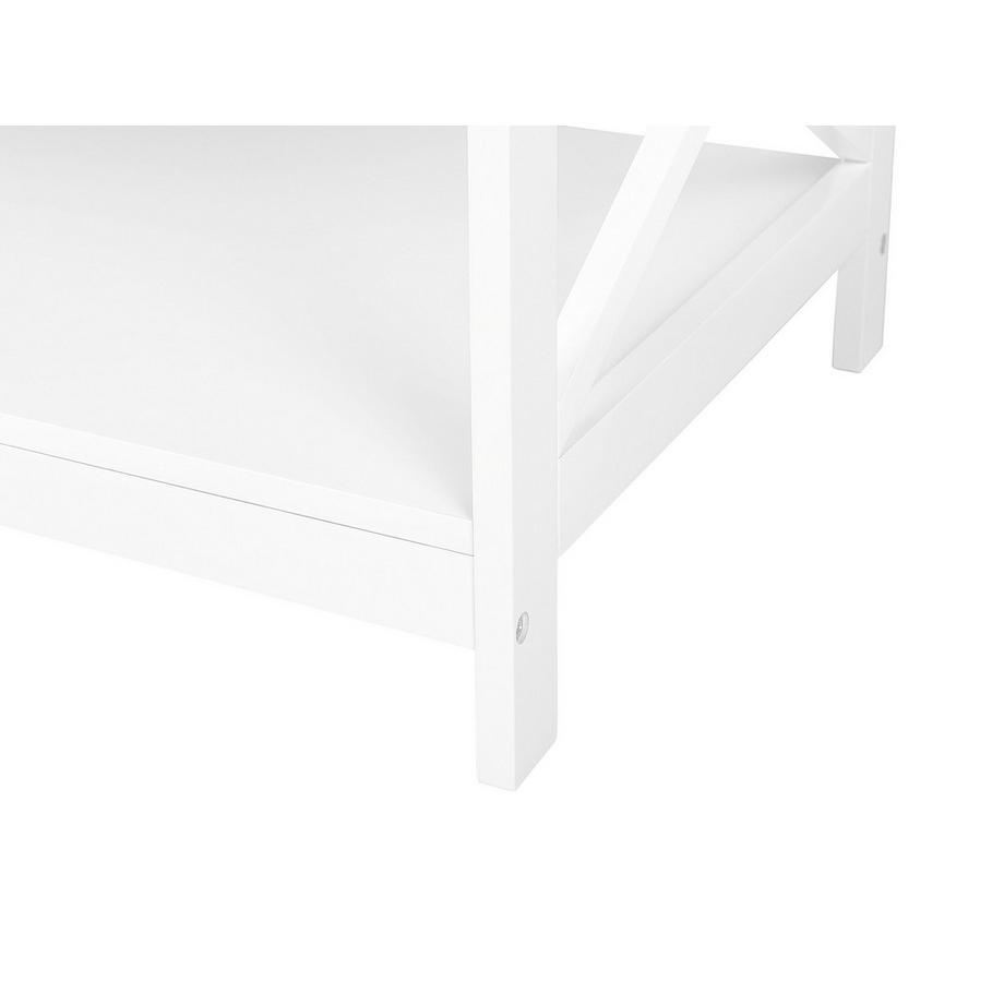 Beliani Couchtisch aus MDF-Platte Rustikal FOSTER  