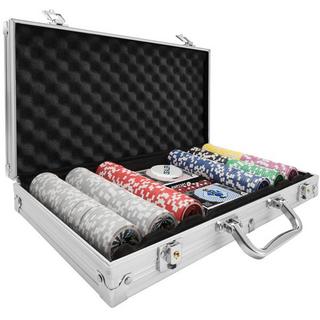 Tectake  Pokerset inkl. Aluminiumkoffer 