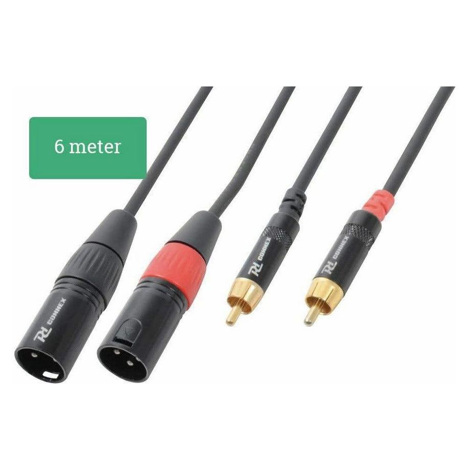 PD-Connex  CX66-6 (Klinke 6,3mm, Female, Cinch, 6 m) 