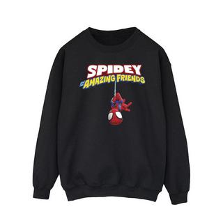 MARVEL  Hanging Upside Down Sweatshirt 