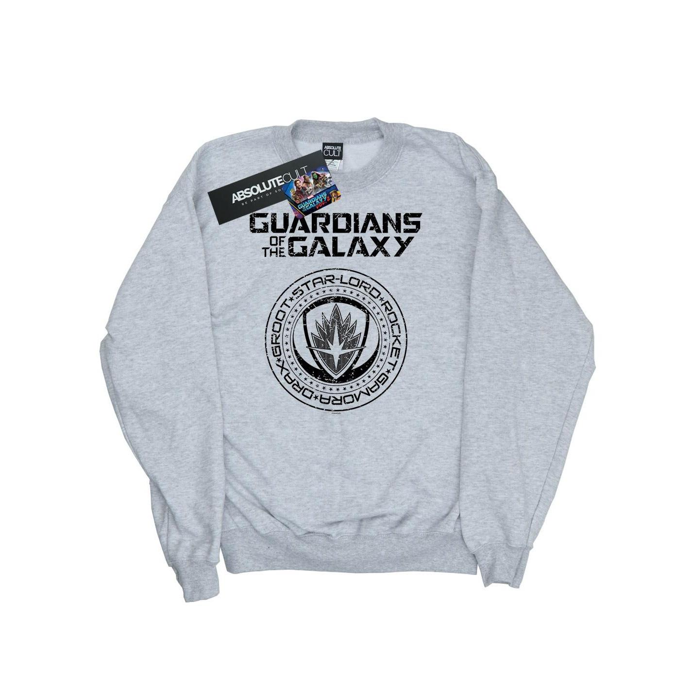 Image of Guardians Of The Galaxy Vol. 2 Distressed Seal Sweatshirt Jungen Grau 152-158