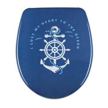 Sedile per WC Nice Slow Down Ocean love