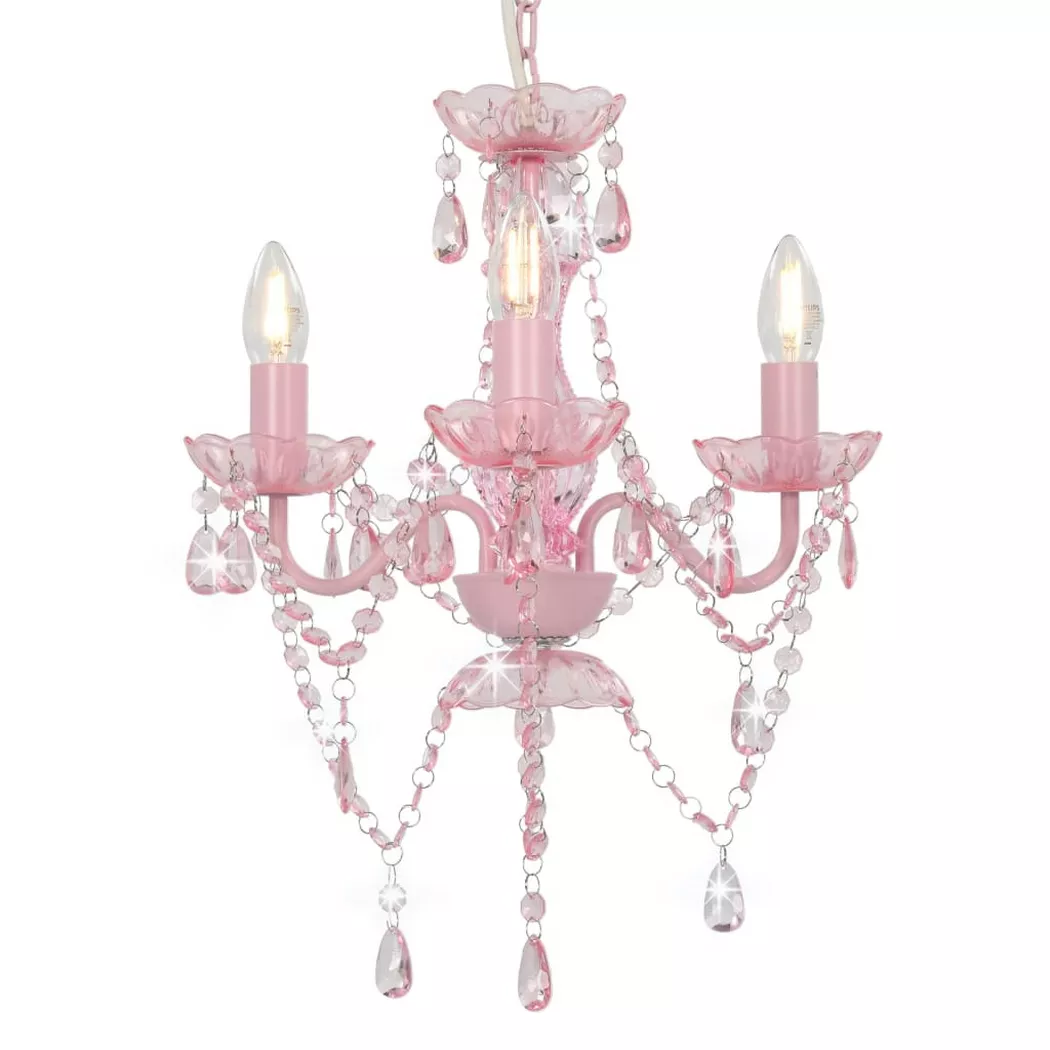 VidaXL – Deckenleuchte metall, 60 cm, Pink