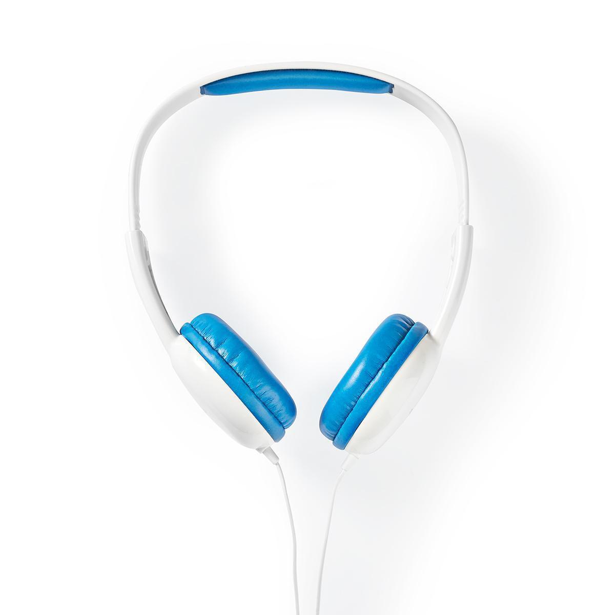 Nedis  Cuffie cablate on-ear | 3,5 mm | Lunghezza del cavo: 1,20 m | 82 db | Blu 