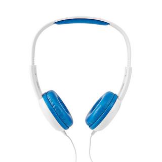 Nedis  Cuffie cablate on-ear | 3,5 mm | Lunghezza del cavo: 1,20 m | 82 db | Blu 