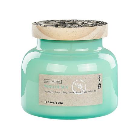 Beliani Bougie parfumée en Cire de soja DELIGHT BLISS  