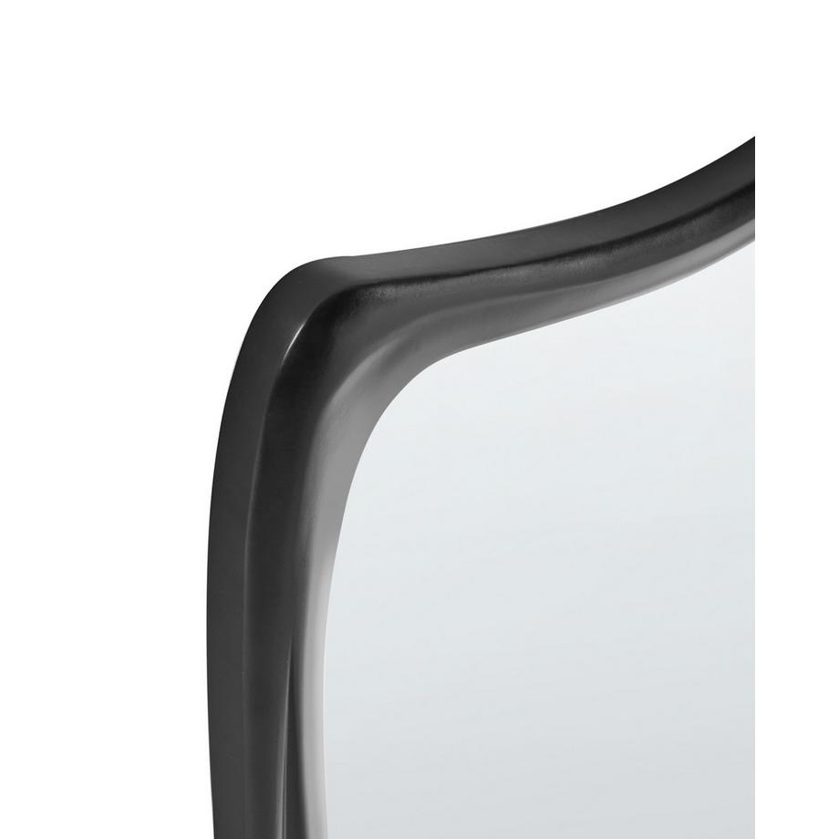 Beliani Wandspiegel aus Kunststoff Modern LANESTER  