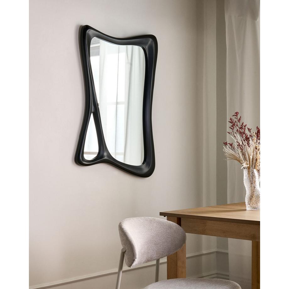 Beliani Wandspiegel aus Kunststoff Modern LANESTER  