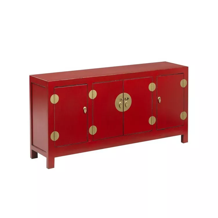 Vente-unique Asia Sideboard Holz Yunan Rot online kaufen MANOR