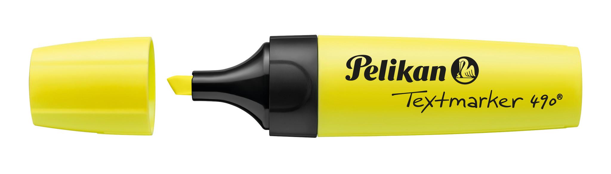 Pelikan  Pelikan Textmarker 490 marqueur 1 pièce(s) Jaune 