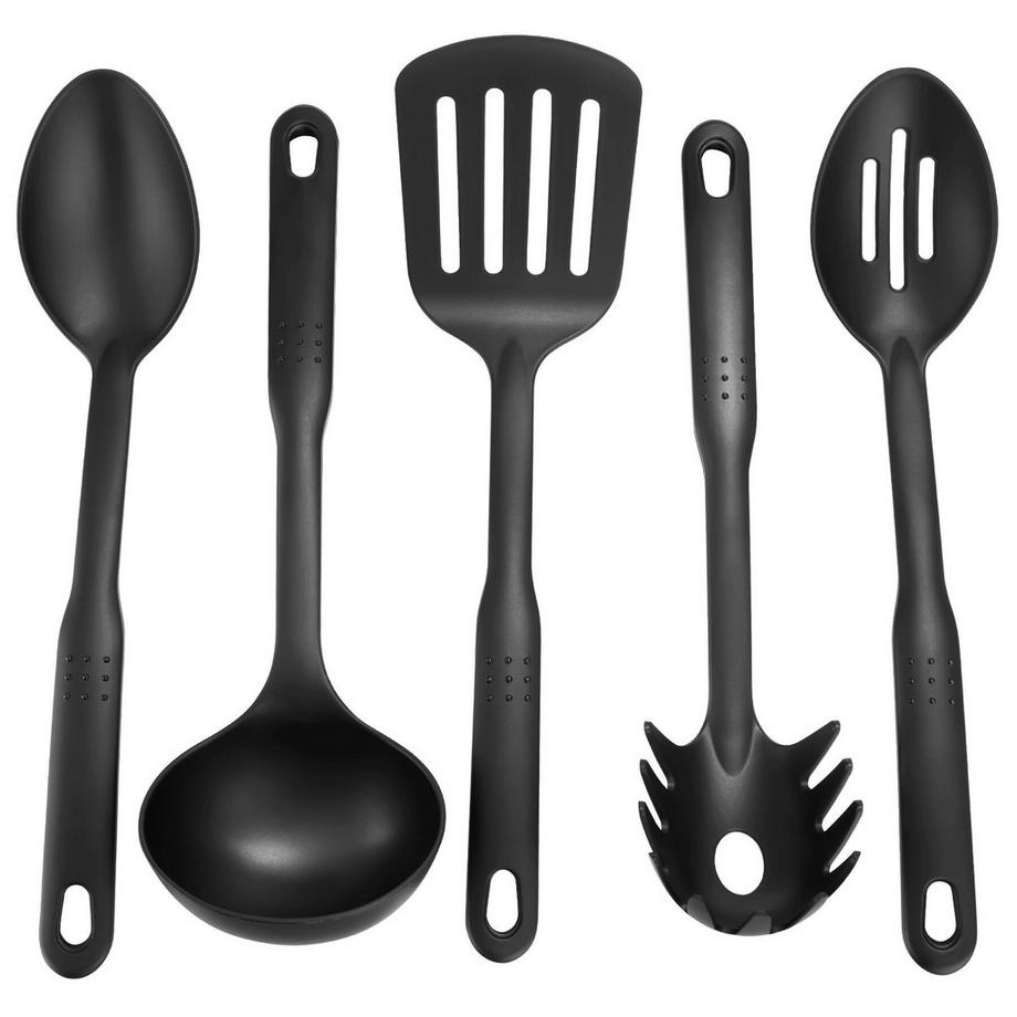 Tectake Set de cuisine UNA et VARESE service de vaisselle en grès émaillé 45 pièces  