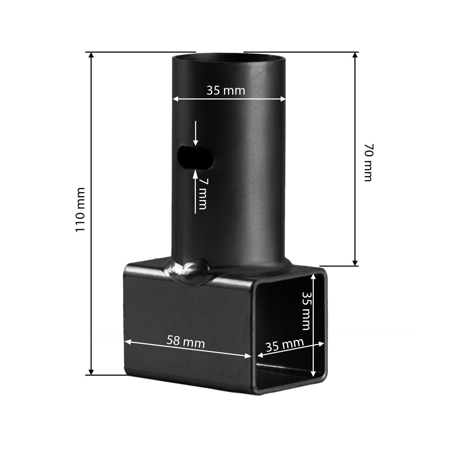B2X Beinbefestigung T für Trampolin Neo-Sport 15 Fuß, 1 Stk  
