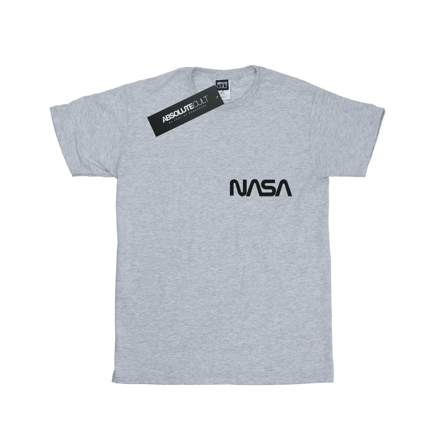 Image of Modern Logo Chest Tshirt Mädchen Grau 116